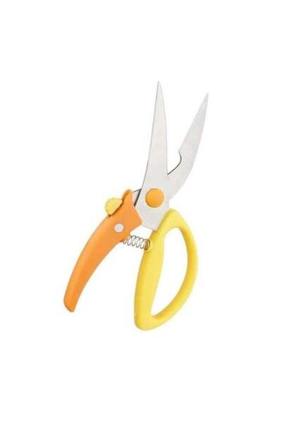 Premium Spring-Loaded Garden Scissors – Ergonomic Grip for Easy Trimming