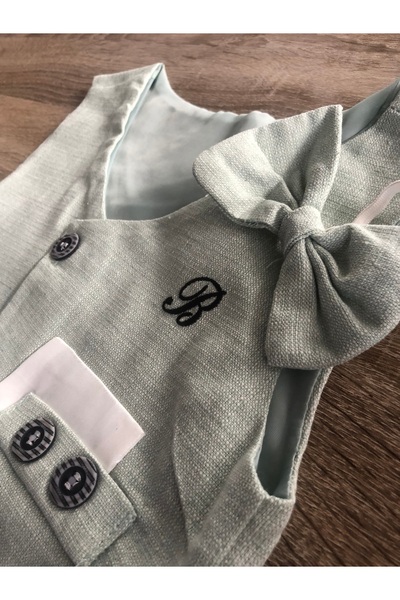 Lunas tekstil Класическо жилетче с папийонка