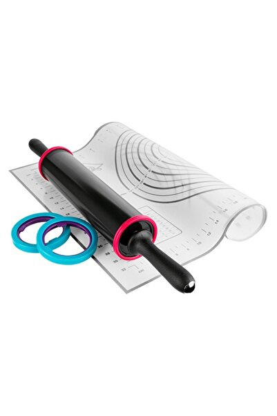 Teesa Non-Stick Silicone Kneading and Rolling Pin