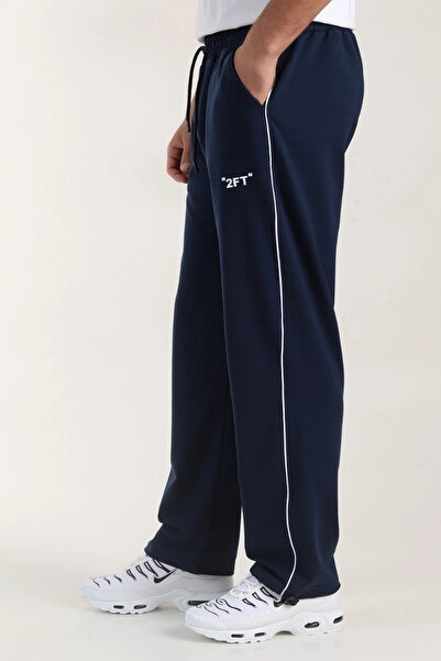 EXSPORT Compact Plus Size Sweatpants with Piped Adjustable Legs