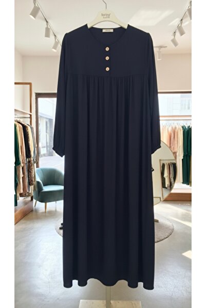 fariza tekstil Straight Robe Viscose Dress