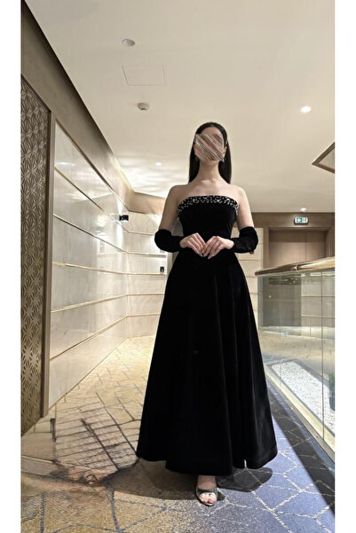 DEYARA FASHION فستان جوخ تطريز يدوي