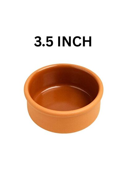 Premium أوعية طينية صغيرة من KLaY - عبوة من 4 قطع مقاس 3.5 بوصة - طقم تقديم م...