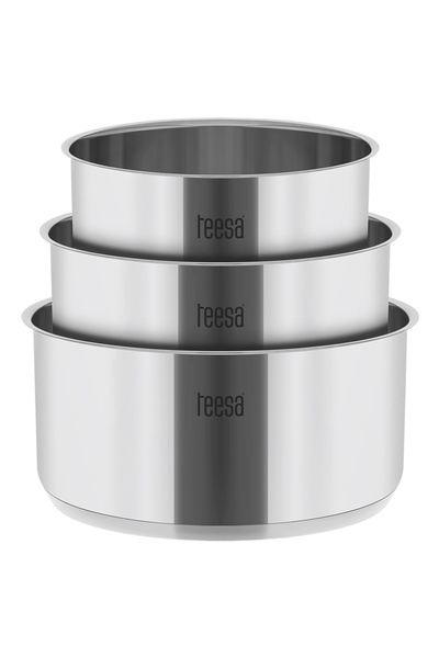 Teesa Cook Expert Pots Set of 3 Removable Handle