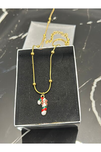 Menshure Steel Christmas New Year Gift Necklace