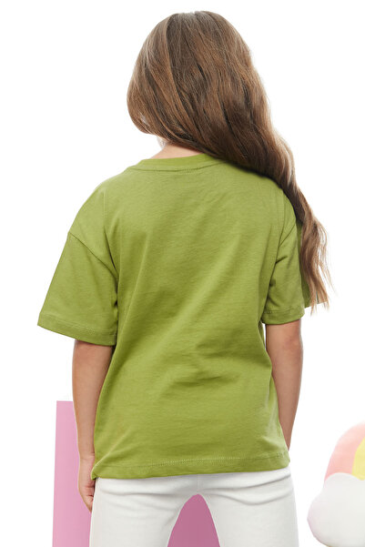 PAULMARK Girl's Embossed Printed T-Shirt