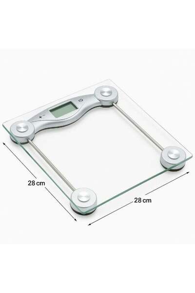 Premium ميزان حمام زجاجي رقمي - ميزان وزن عالي الدقة مع شاشة LCD