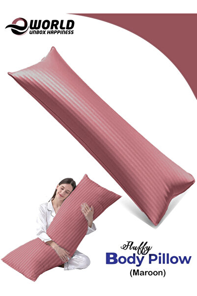 Eworld Premium Full Body Pillow 20x54” with Soft Cotton Cover, Ideal for Side Sleepers