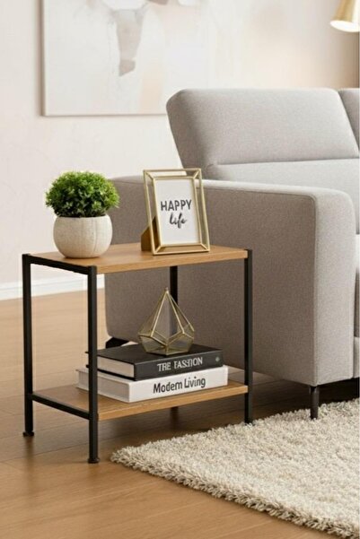 PEKA Yan Sehpa - Modern Komodin - Çok Amaçlı Salon - Oturma Odası Zigon Sehpa