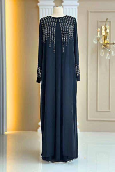 Amine Hüma Azra Abiye Elbise Siyah