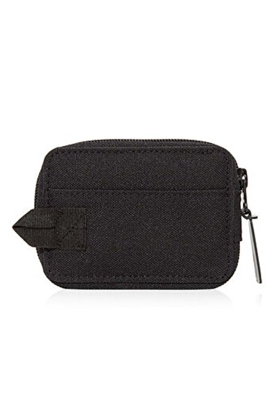 Mavi Zippered Canvas Wallet Sports Wallet Black
