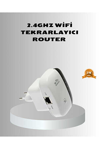 Clevora 2.4G WiFi Sinyal Çoğaltıcı Router Genişletici Güçlü Antenli