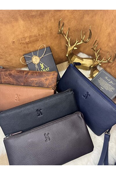 SANAT Sl-2111 Genuine Leather Wallet 21.5cm X 11.5cm