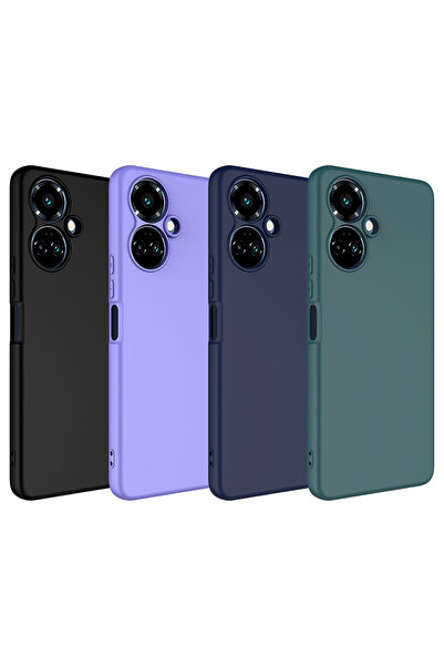 zore Tecno Spark 9 Pro Case Senk Mara Launch Cover - Dark Green