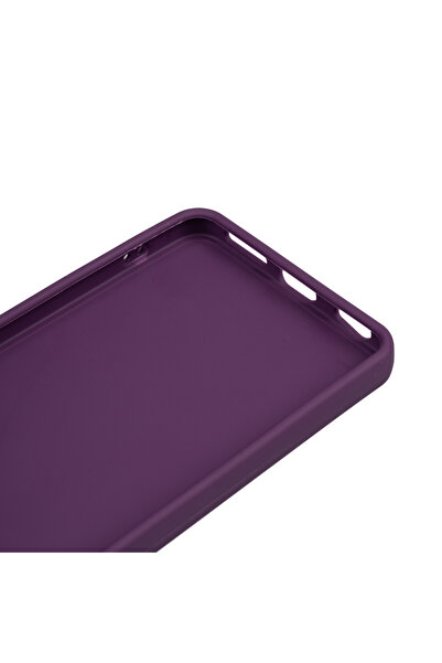 zore Infinix Hot 50 4g Case Senk Bias Tape Silicone - Blue