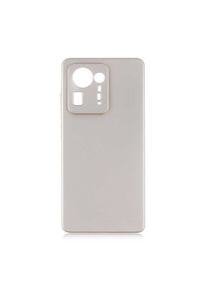 zore Mi Mix 4 Case Senk Premier Silicone Cover - Gold