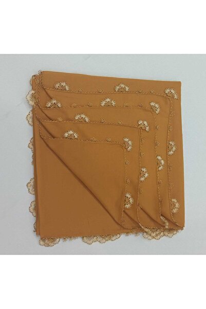 REYYAN İĞNE OYALI SARI DÜZ YAZMA