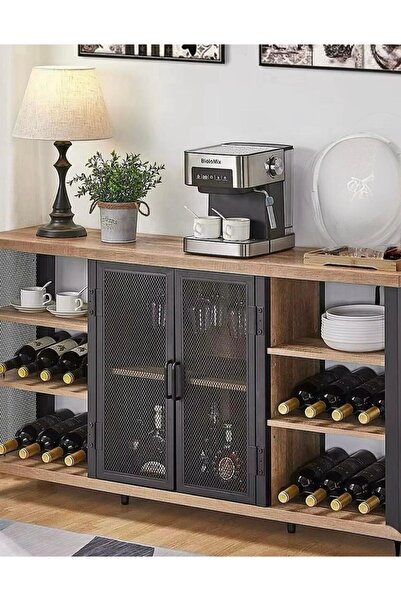 larissa design KONSOL BAR AHŞAP TABLA