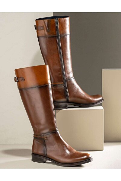 Dorking By Fluchos Dorking brown boots in high-quality genuine leather