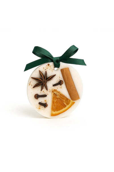 Ziani Soy wax closet air freshener in globe shape – Christmas tree ornament