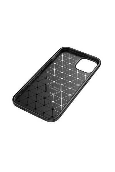 zore iPhone 14 Plus Compatible Senk Black Silicone Case-Navy Blue