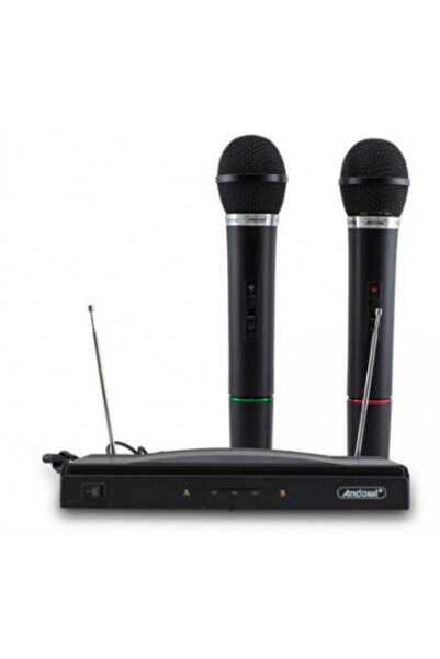 Mihai Set 2 microfoane wireless karaoke MIC590