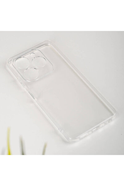 zore Tecno Spark 20C Case Senk 2mm Anti Shock Silicone - Colorless