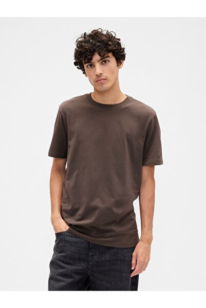 GAP Erkek Kahverengi Everyday Soft T-Shirt