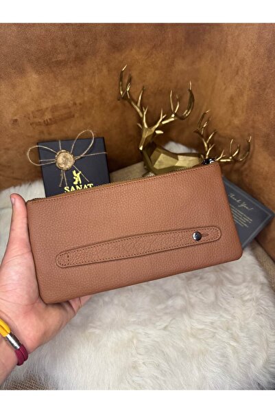 SANAT Sl-2111 Genuine Leather Wallet 21.5cm X 11.5cm