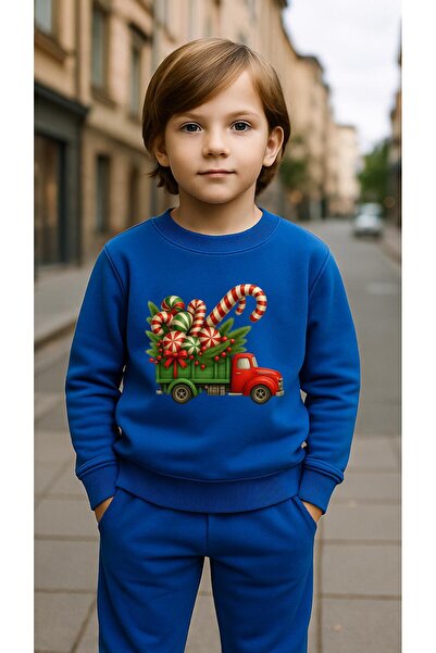 playwear Set pentru copii Hanorac cu imprimeu DEER TREE pentru fete și băieți...