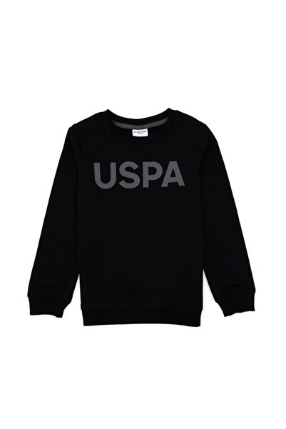 U.S. Polo Assn. U.S. Polo Assn. Boys' Regular Fit Uspa Printed Basic Sweatshirt
