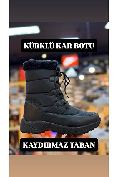 Neco Fur Non-Slip Thermo Sole Snow Boots, Water Resistant Outer Material 445 450 452