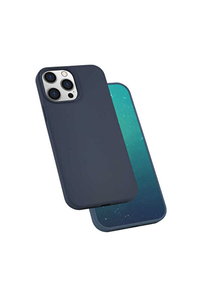 zore غطاء حماية متوافق مع هاتف iPhone 13 Pro Max من السيليكون الحريري باللون ...