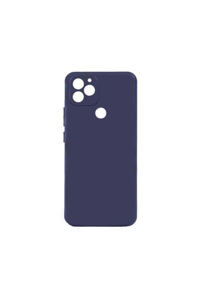 zore General Mobile 22 Case Senk Piping Silicone - Navy Blue