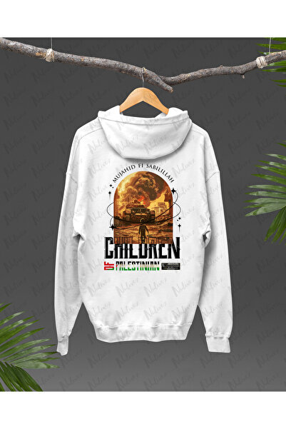 Nulivez Palestine Design Back Printed, High Quality Unisex Oversize Hoodie