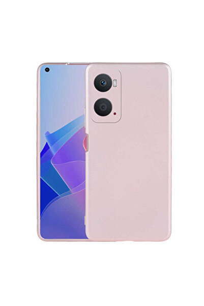 zore غطاء سيليكون SENK Premier لهاتف A96 4G - ذهبي وردي