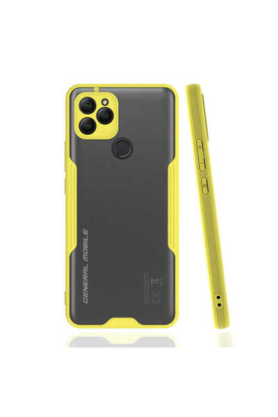 zore غطاء جينرال موبايل 21 SENK Parfe - أصفر