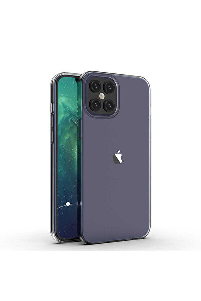 zore iPhone 12 Pro Max Compatible Senk Super Silicone Case-No Color