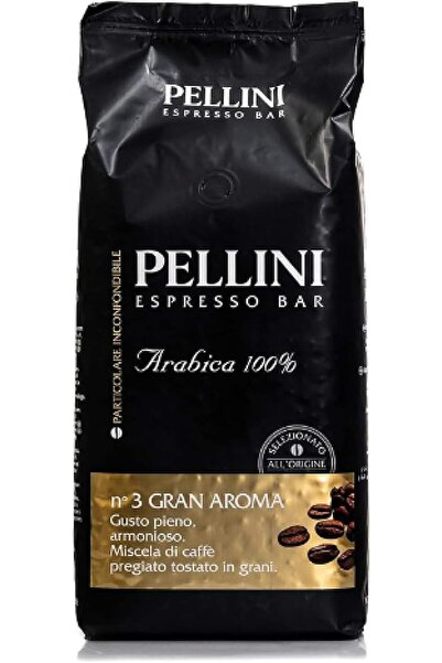 PELLİNİ - حبوب قهوة إسبريسو بار (1 كجم، نكهة جران)