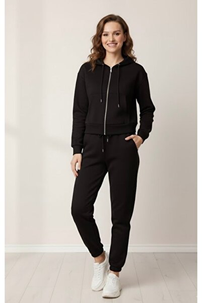 sarıdağ Three-Thread Tracksuit Set Tracksuit Set