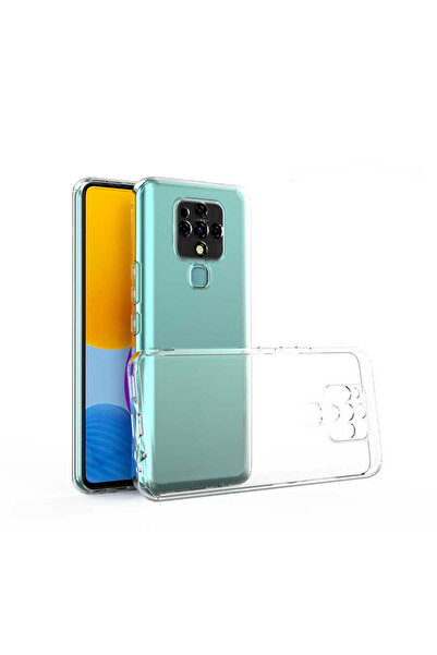 zore Tecno Camon 16 Case Senk Camera Protected Super Silicone Cover - Colorless