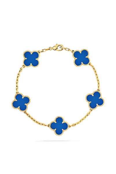 Handmade Bratara lux blue trif