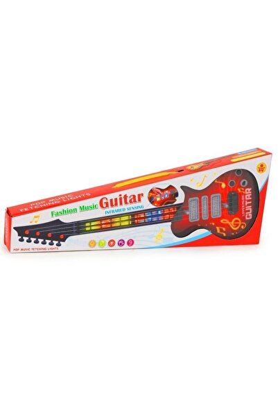 İSP LikeSmart LED Electric Guitar, 8 sounds, 8 melodies, multicolor, 53x20x5.5cm