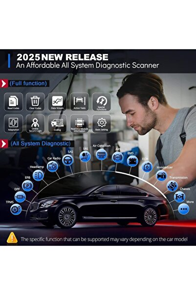 Thinkcar ThinkDiag 2 Bluetooth OBD2 Diagnostic Scanner (15 Reset Functions, CAN-FD)