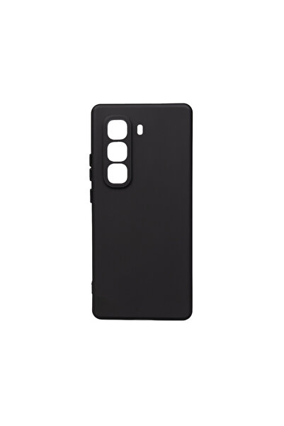 zore Infinix Hot 50 Pro Plus 4g Case Senk Bias Cut Silicone - Black