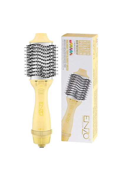 Enzo Professional فرشاة نفخ وتكثيف الشعر EN-6210 من ENZO بقوة 1500 واط - 3 في 1