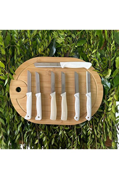 Solingen PRO Tanışma Bıçak Seti 7 Parça (BEYAZ)