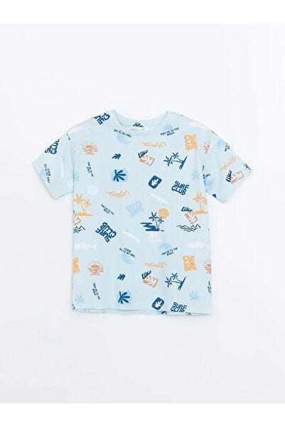 LC Waikiki Crew Neck Men's Shorts Pajama Set (S5)