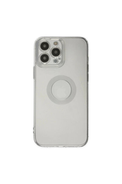 eco port Iphone 14 pro max case santa lens silicone - transparent