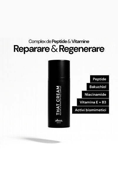 ahaa Repairing Cream with Peptides, Bakuchiol & Niacinamide – THAT CREAM, Hydration & Texture, 50 ml